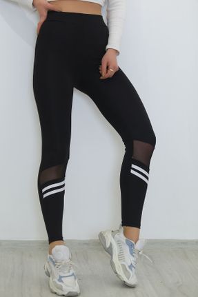 ساق شلواری زنانه بافت لیکرا فاق بلند کد 360134936