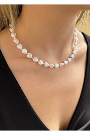 گردنبند جواهر سبز زنانه منجق takıtarzım - کد 818681880