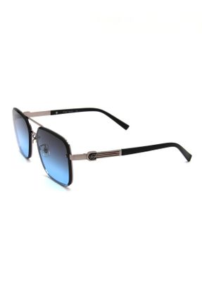 عینک آفتابی مردانه 58 UV400 فلزی سایه روشن هندسی کد 835709644
