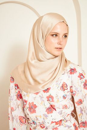 شال بژ زنانه پلی استر Şehr-i Şal İstanbul - کد 738834907