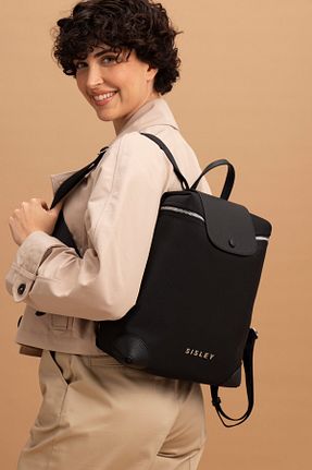 کوله پشتی مشکی زنانه سایز متوسط Sisley - کد 835374675