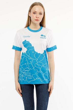 لباس فرم ورزشی سفید زنانه فوتبال tractorfcstore - کد 812006633