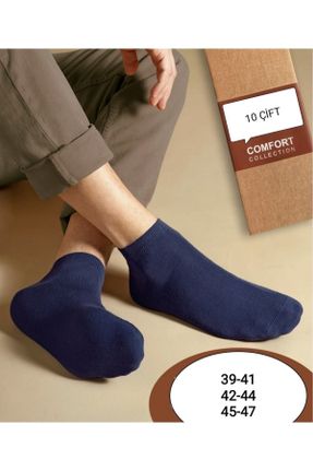 جوراب سرمه ای مردانه پنبه (نخی) 10