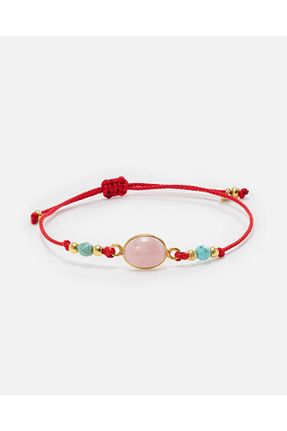دستبند نقره قرمز زنانه 925 عیار MEKS JEWELS - کد 835483154