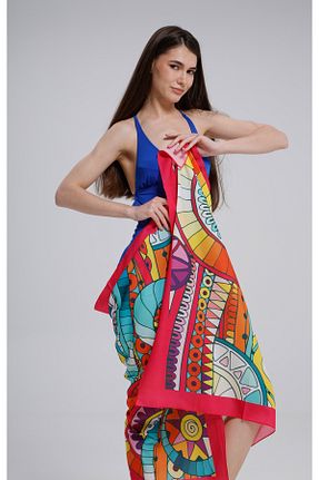 رویه بیکینی رنگی زنانه پلی استر nehir eşarp - کد 831563971