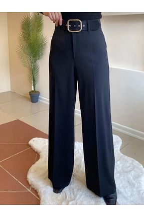 شلوار مشکی زنانه پارچه Queens - کد 835477455