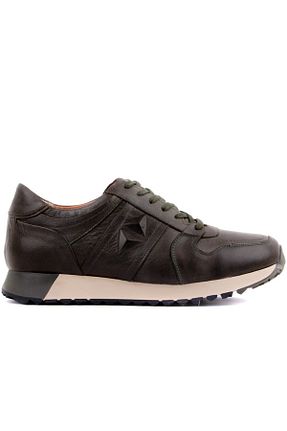کفش کژوال سبز مردانه چرم خالص Sail Lakers - کد 2892968