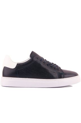 کفش کژوال سرمه ای مردانه چرم خالص Sail Lakers - کد 318409676