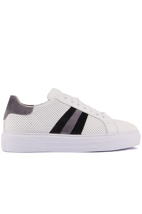 کفش کژوال سفید مردانه چرم خالص Sail Lakers - کد 299145008