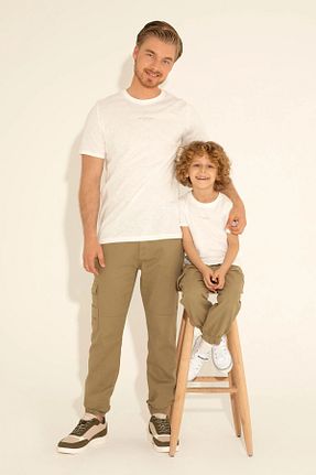 شلوار اسپرت خاکی مردانه پنبه ای U.S. Polo Assn. - کد 835547857