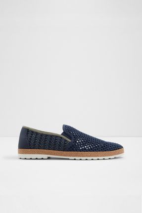 کفش کلاسیک آبی مردانه چرم مصنوعی پاشنه کوتاه ( 4 - 1 cm ) پاشنه ساده کد 835632549