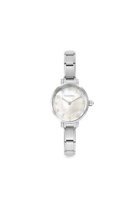 ساعت مچی سفید زنانه فولاد ( استیل ) کد 835661364