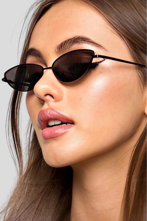 عینک آفتابی مشکی زنانه UV400 Trenderrs - کد 835678100