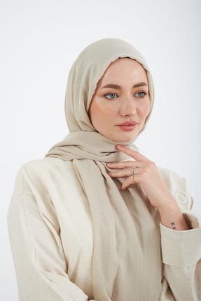 شال بژ زنانه Lunacey - کد 835692565