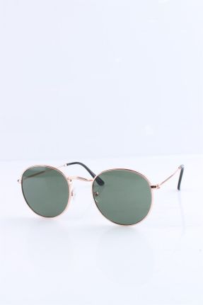 عینک آفتابی سبز زنانه 59+ UV400 ترکیبی مات هندسی کد 97228712