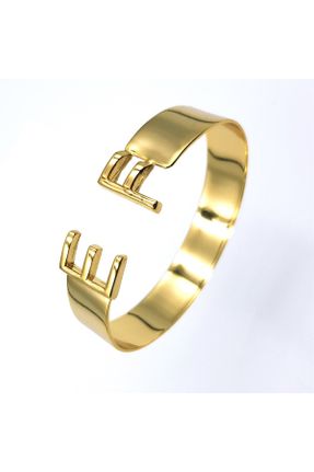 دستبند جواهر طلائی زنانه کد 446414603
