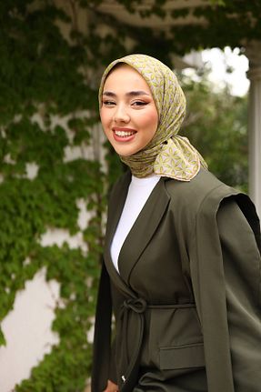 روسری قهوه ای پنبه ای Silk Home - کد 828377585