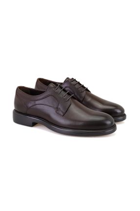 کفش کلاسیک قهوه ای مردانه پاشنه کوتاه ( 4 - 1 cm ) پاشنه ضخیم کد 815562086