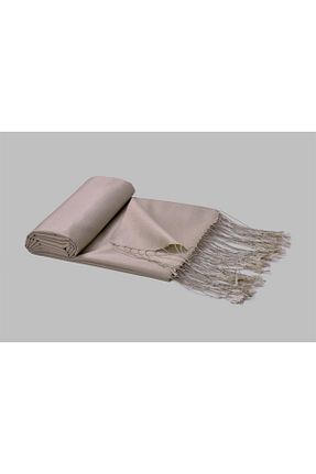 شال بژ زنانه ابریشم ARMANDA - کد 99085802