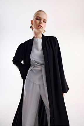 کلاه و ابایا مشکی زنانه پلی استر Nuum Design - کد 834385337