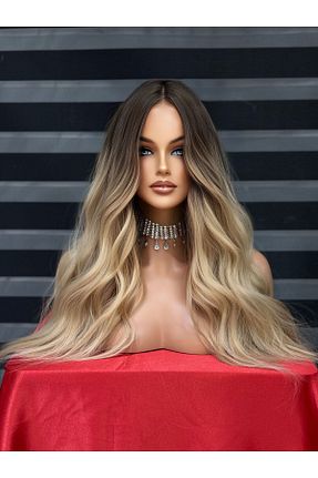 کلاه گیس زرد زنانه Fenomen Peruk - کد 835794454