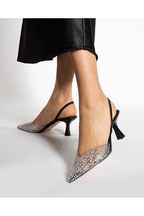 کفش مجلسی مشکی زنانه پارچه ای Zoom Women Style - کد 833049791