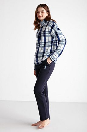 ست لباس راحتی سرمه ای زنانه ساده U.S. Polo Assn. - کد 755356265