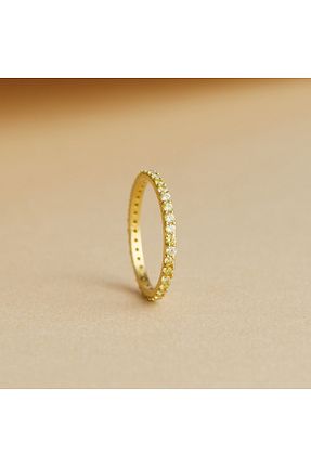 انگشتر نقره سفید زنانه زیرکن Akgül Silver - کد 835848294