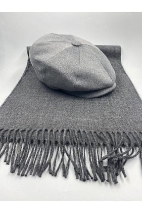 کلاه طوسی مردانه پنبه ای mercantoptan - کد 72943291