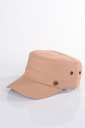 کلاه بژ زنانه پنبه ای mercantoptan - کد 664376762