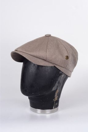کلاه قهوه ای زنانه پنبه (نخی) کد 306059044