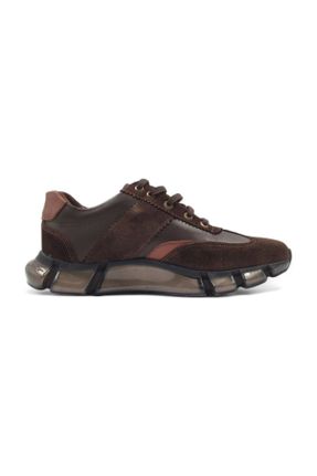 کفش کلاسیک قهوه ای مردانه چرم طبیعی پاشنه کوتاه ( 4 - 1 cm ) پاشنه ساده کد 739087824
