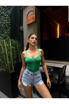بلوز سبز زنانه ساده kenza