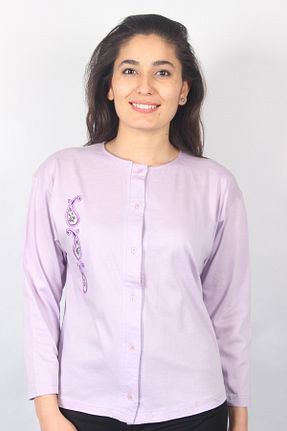 کت بنفش زنانه رگولار Sude - کد 119779723