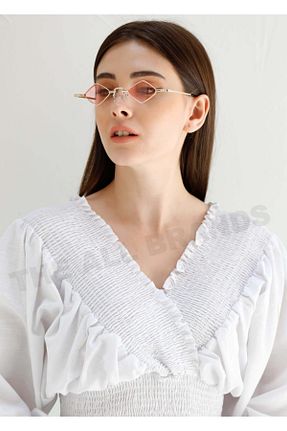 عینک آفتابی نارنجی زنانه UV400 Eyemood - کد 98982985