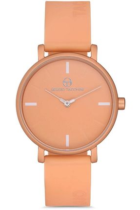 ساعت مچی نارنجی زنانه 36-40 میلی متر Sergio Tacchini - کد 120174654