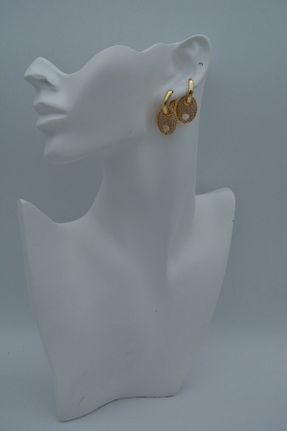 گوشواره جواهر طلائی Stoneage - کد 120842956