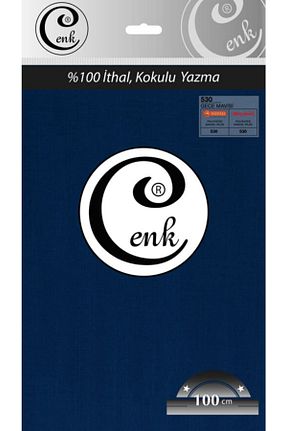 روسری آبی پلی استر Cenk - کد 121292961