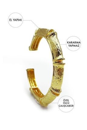 دستبند جواهر طلائی زنانه کد 445589951