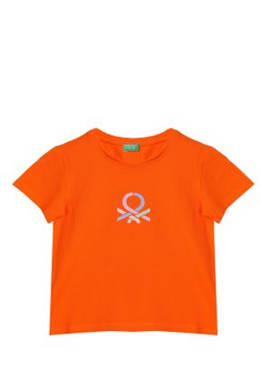 تی شرت نارنجی بچه گانه اسلیم فیت کد 823686593