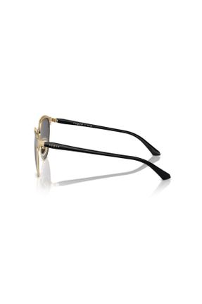 عینک آفتابی مشکی زنانه 56 UV400 فلزی آینه ای گرد کد 820931135