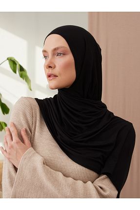 روسری مشکی 70 * 180 Femple Modest - کد 835917109