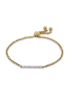 دستبند استیل (فولاد) زرد زنانه استیل (فولاد) Daniel Klein - کد 799187134