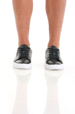 کفش کژوال سرمه ای مردانه پاشنه کوتاه ( 4 - 1 cm ) پاشنه ساده کد 835807514