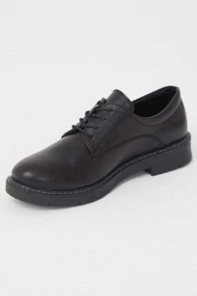 کفش آکسفورد مشکی زنانه پلی اورتان پاشنه کوتاه ( 4 - 1 cm ) کد 346027886