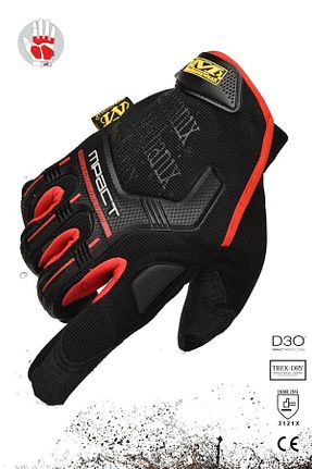 دستکش قرمز زنانه پلی استر MECHANIX - کد 218521706