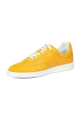کفش کژوال زرد مردانه چرم طبیعی کد 280889567