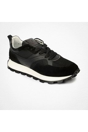 کفش اسنیکر مشکی زنانه چرم اصل Greyder - کد 816453097