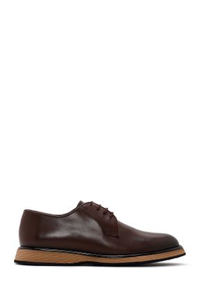 کفش کژوال قهوه ای مردانه پاشنه کوتاه ( 4 - 1 cm ) پاشنه ساده کد 800244159
