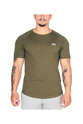 تیشرت سبز مردانه رگولار MUSCLECLOTH - کد 43163314
